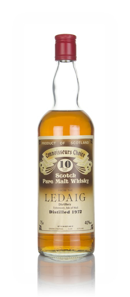 Ledaig 10 Year Old 1972 - Connoisseurs Choice (Gordon & MacPhail) 75cl