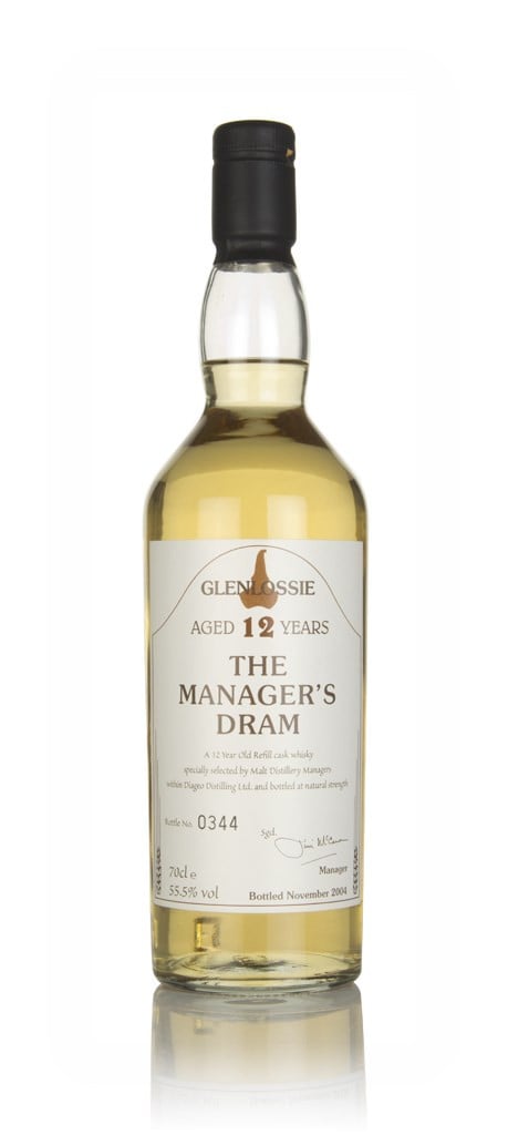 Glenlossie 12 Year Old - The Manager's Dram 2004