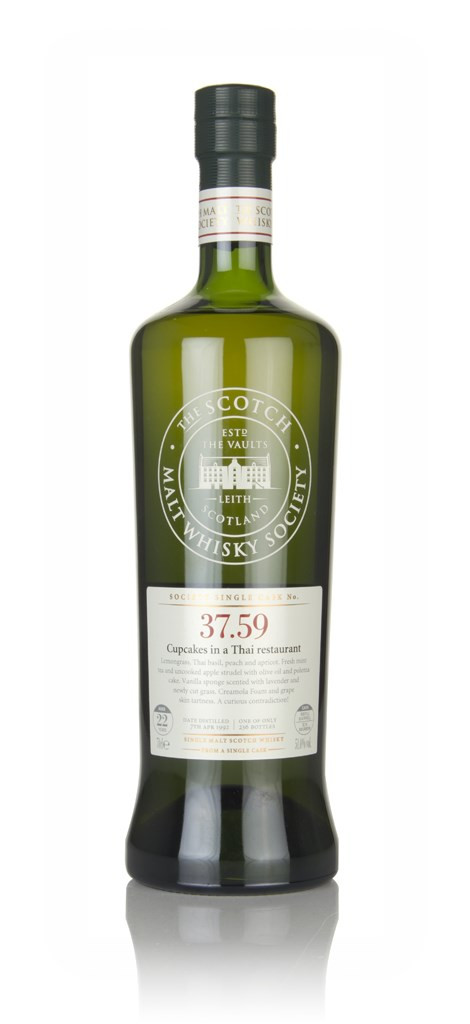 Cragganmore 22 Year Old 1992 (cask 37.59) - (The Scotch Malt Whisky Society)