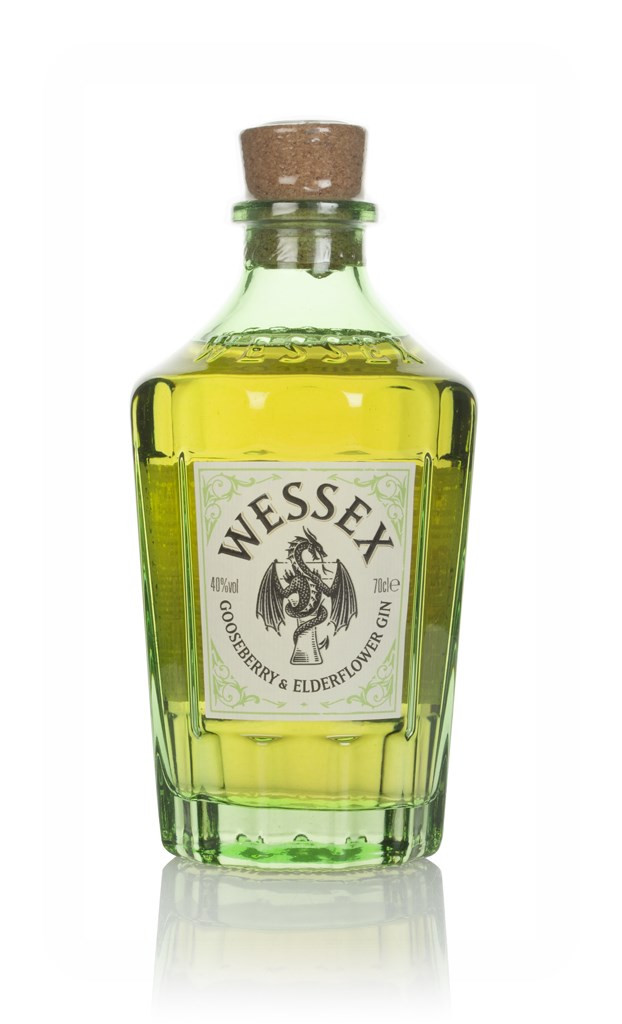Wessex Gooseberry & Elderflower Gin 70cl