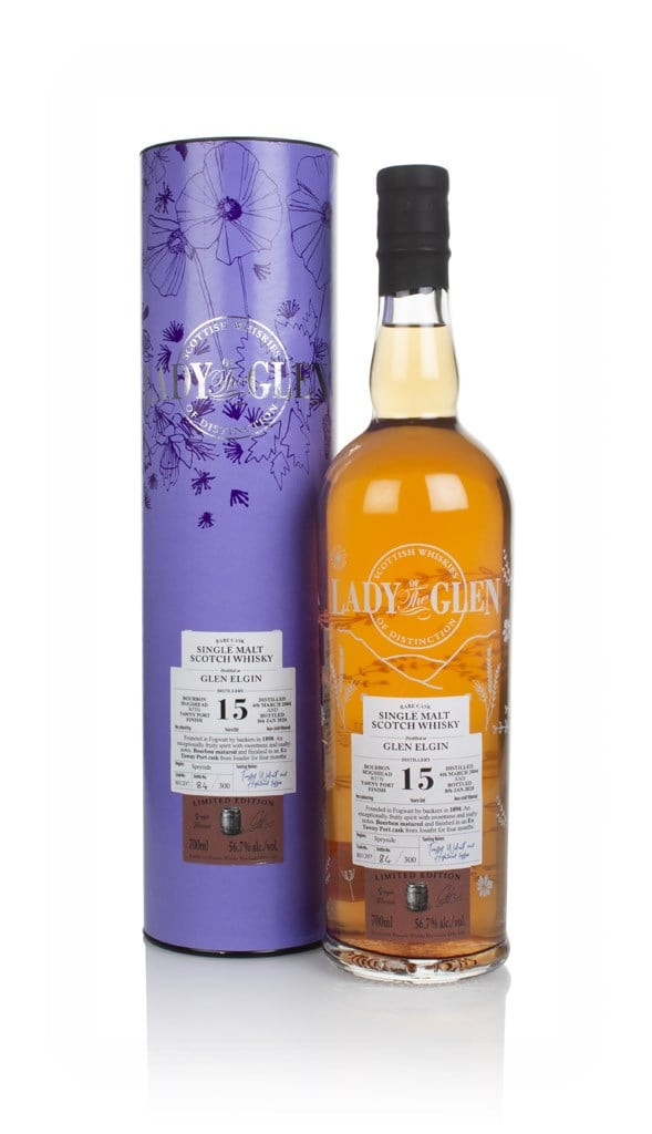 Glen Elgin 15 Year Old 2004 (cask 801297) - Lady of the Glen (Hannah Whisky Merchants) 70cl