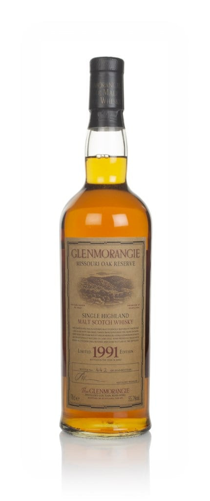 Glenmorangie 1991 (bottled 2002) - Missouri Oak Reserve 70cl
