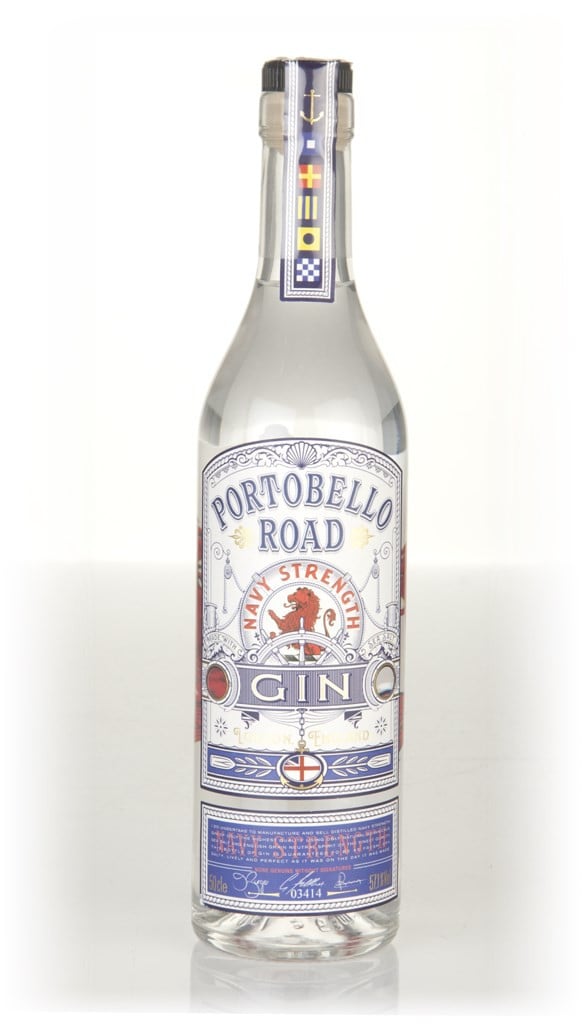 Portobello Road Navy Strength Gin 50cl