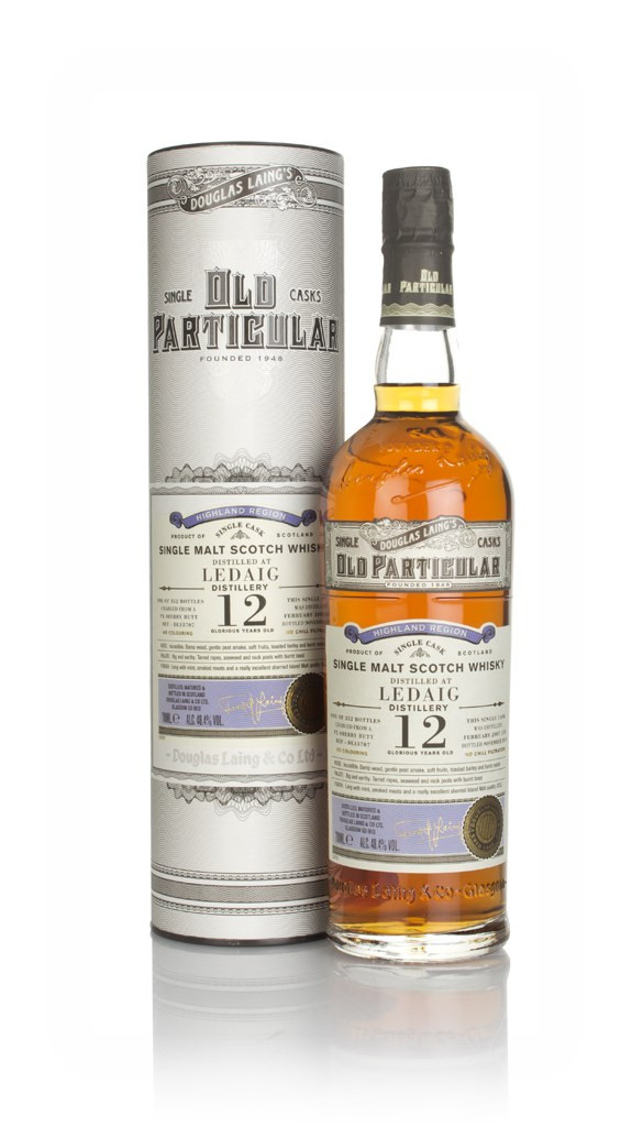 Ledaig 12 Year Old 2007 (cask 13707) - Old Particular (Douglas Laing) 70cl
