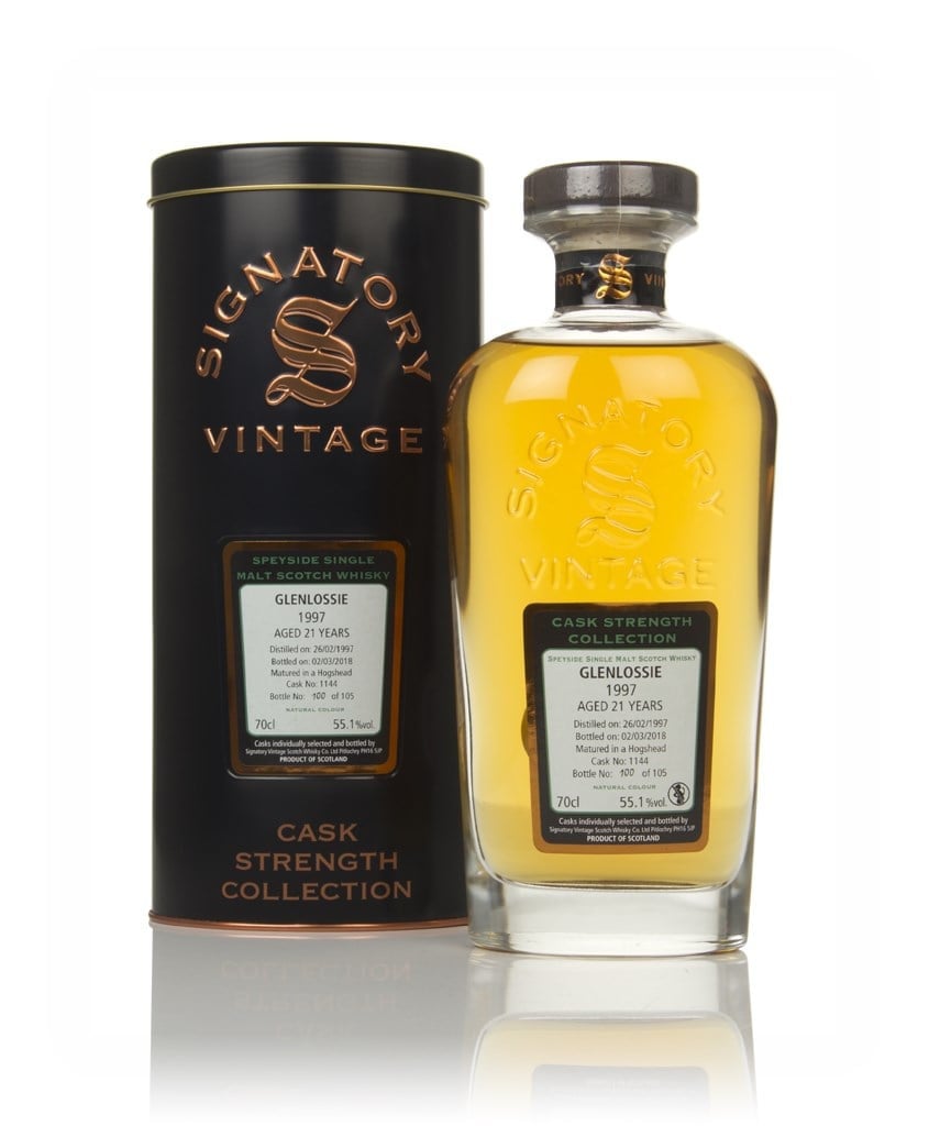 Glenlossie 21 Year Old 1997 (cask 1144) - Cask Strength Collection (Signatory) 70cl