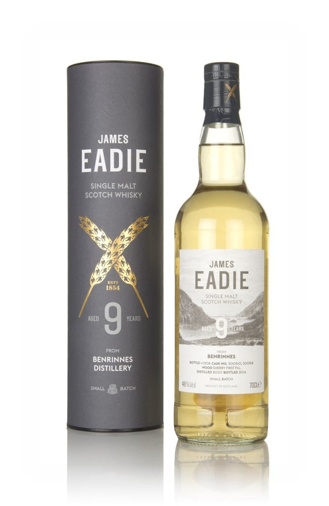 Benrinnes 9 Year Old 2007 (casks 300510 & 300512) - Small Batch (James Eadie) 70cl
