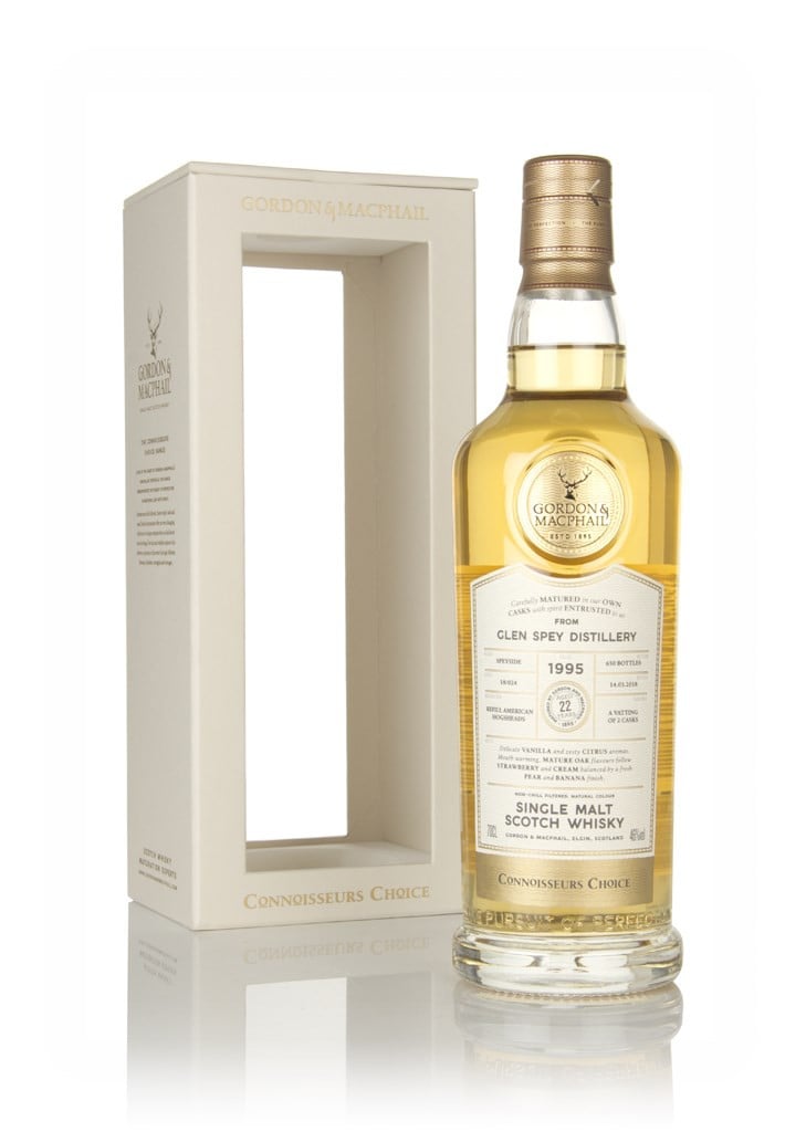 Glen Spey 22 Year Old 1995 (batch 18/024) - Connoisseurs Choice (Gordon & MacPhail) 70cl