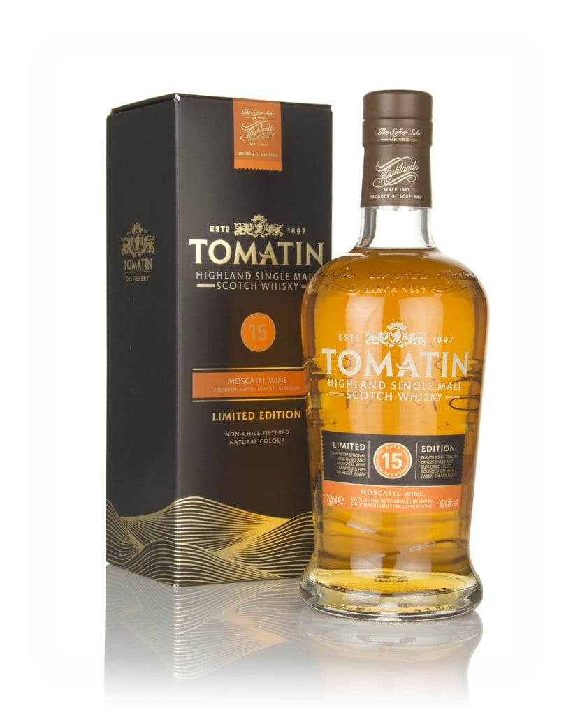 Tomatin 15 Year Old Moscatel Cask Finish 70cl