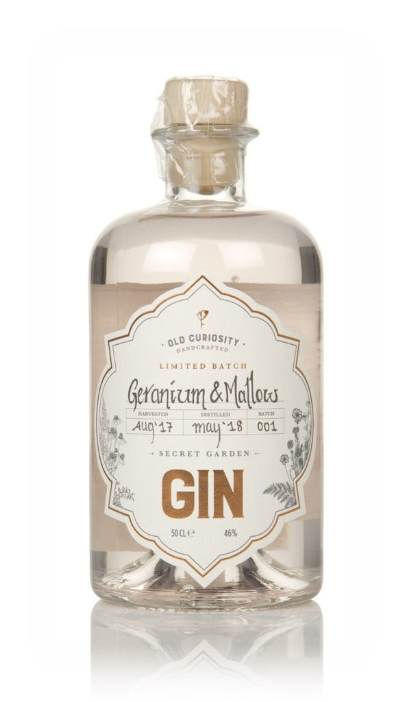 Old Curiosity Geranium & Mallow Gin 50cl