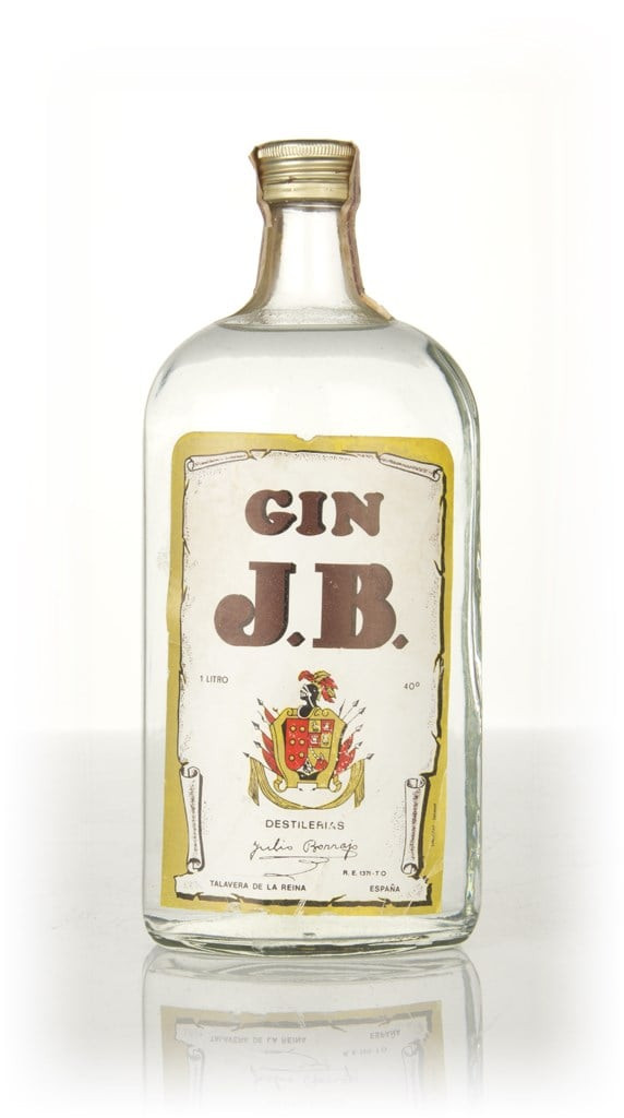 Gin J.B (1L) - 1970s 100cl