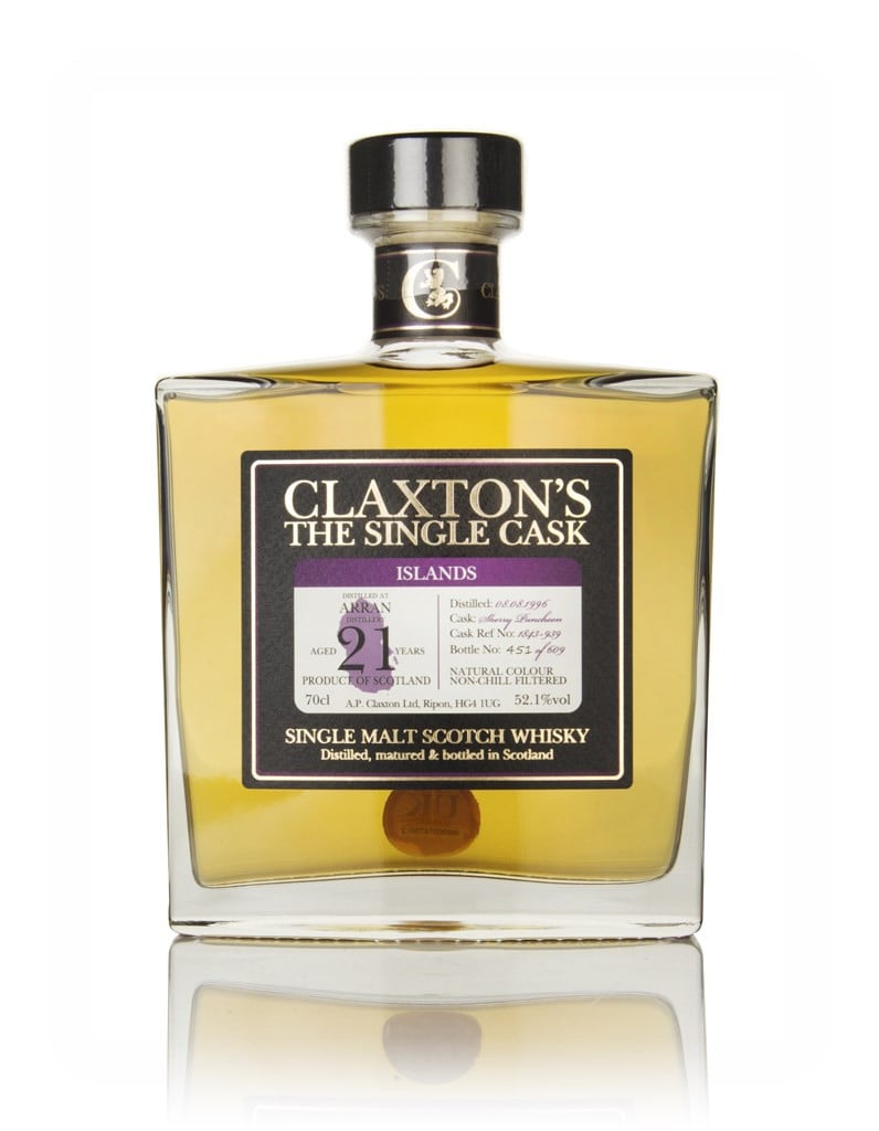 Arran 21 Year Old 1996 (cask 1843-939) - Claxton's 70cl