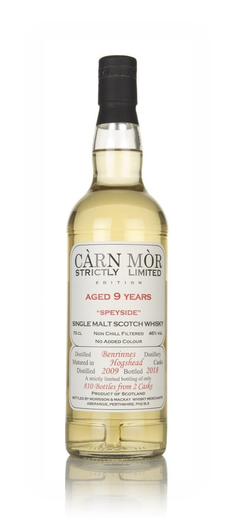 Benrinnes 9 Year Old 2009 - Strictly Limited (Càrn Mòr) 70cl
