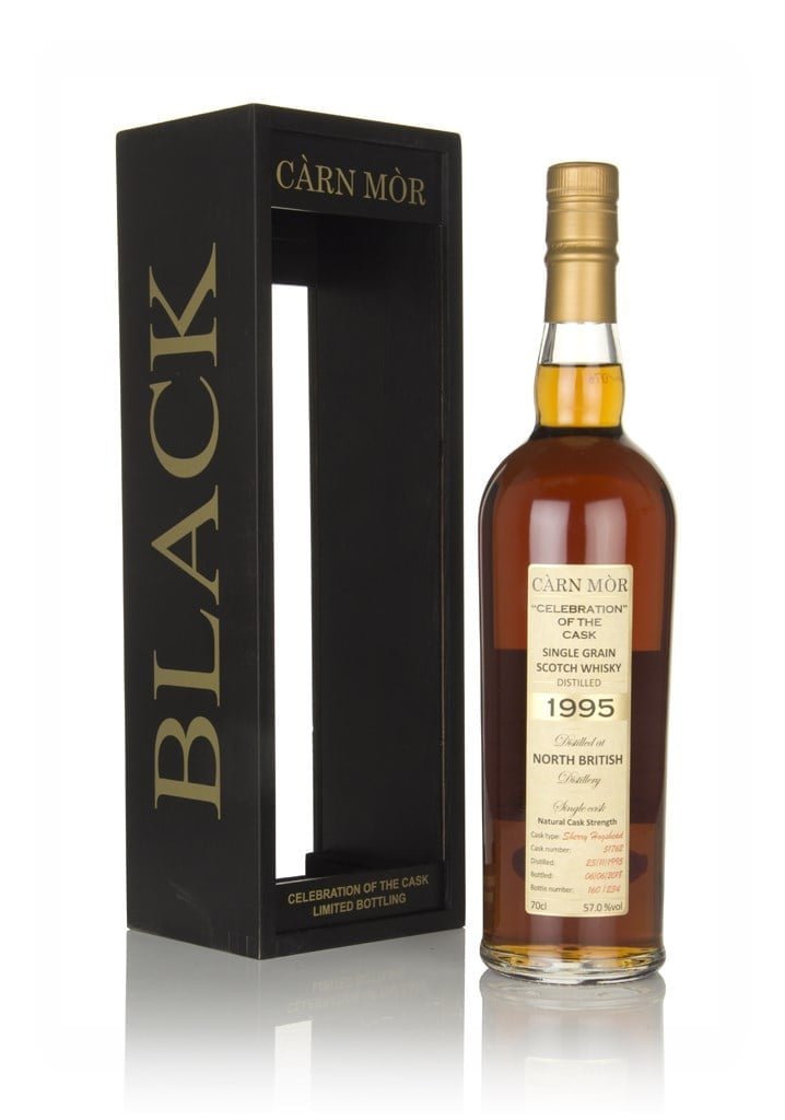 North British 22 Year Old 1995 (cask 51762) - Celebration of the Cask Black Gold (Càrn Mòr) 70cl