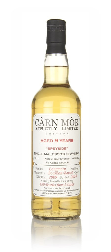 Longmorn 9 Year Old 2009 - Strictly Limited (Càrn Mòr) 70cl