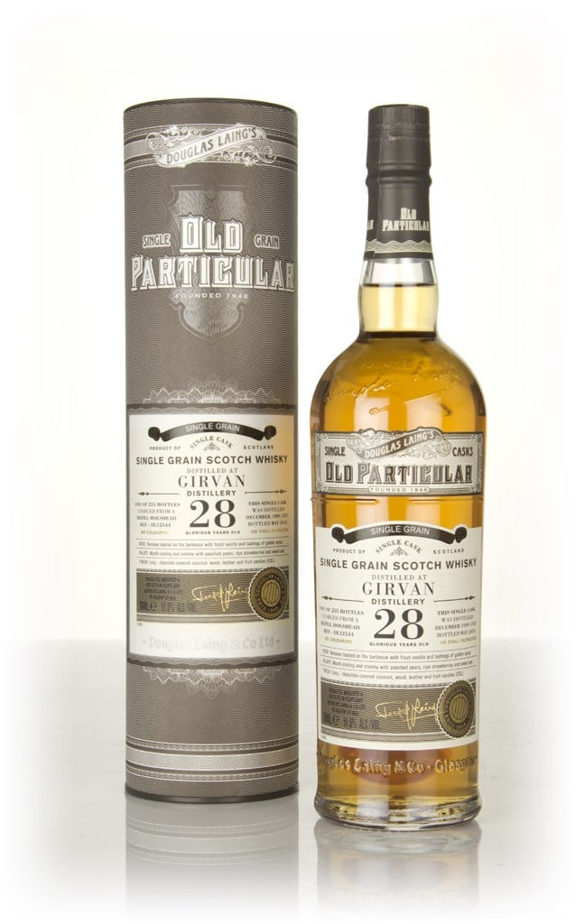 Girvan 28 Year Old 1989 (cask 12544) - Old Particular (Douglas Laing) 70cl