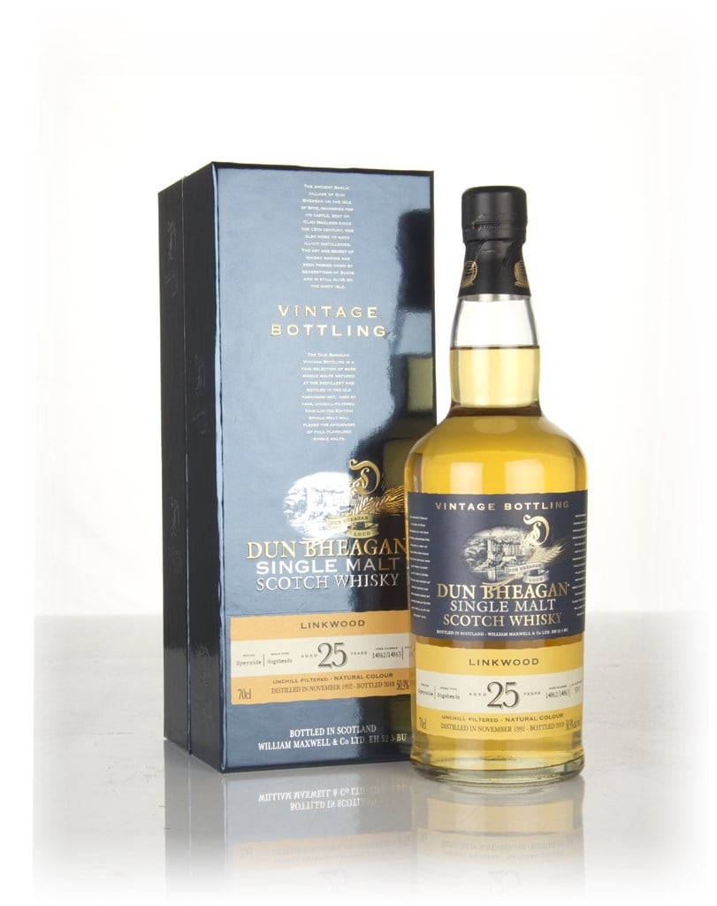 Linkwood 25 Year Old 1992 (casks 14862 & 14863) - Dun Bheagan (Ian Macleod) 70cl