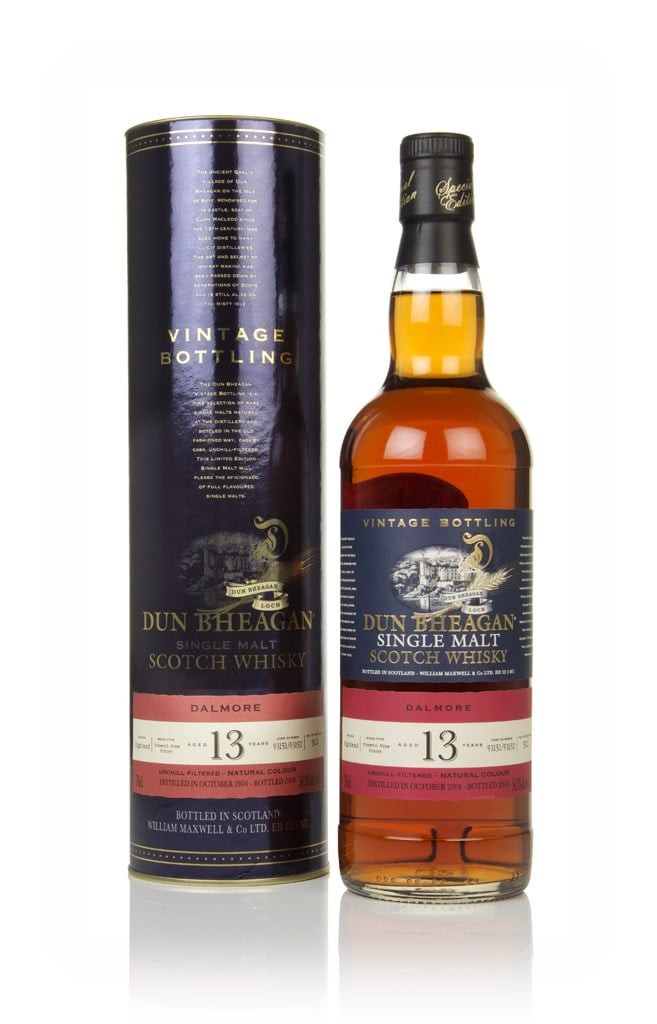 Dalmore 13 Year Old 2004 (casks 93151 & 93152) - Dun Bheagan (Ian Macleod) 70cl