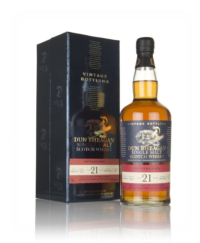 Fettercairn 21 Year Old 1996 (cask 92691 & 92692) - Dun Bheagan (Ian Macleod) 70cl
