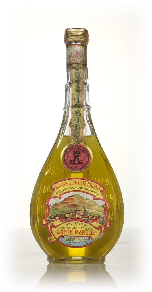 Dante Marelli Liquore del Monte Ingino - 1970s 75cl