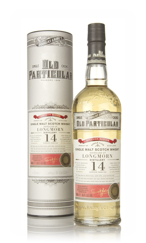 Longmorn 14 Year Old 2003 (cask 12573) - Old Particular (Douglas Laing)