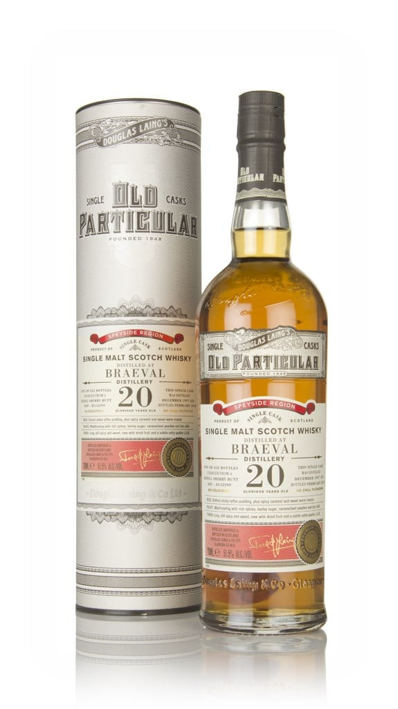 Braeval 20 Year Old 1997 (cask 12399) - Old Particular (Douglas Laing) 70cl
