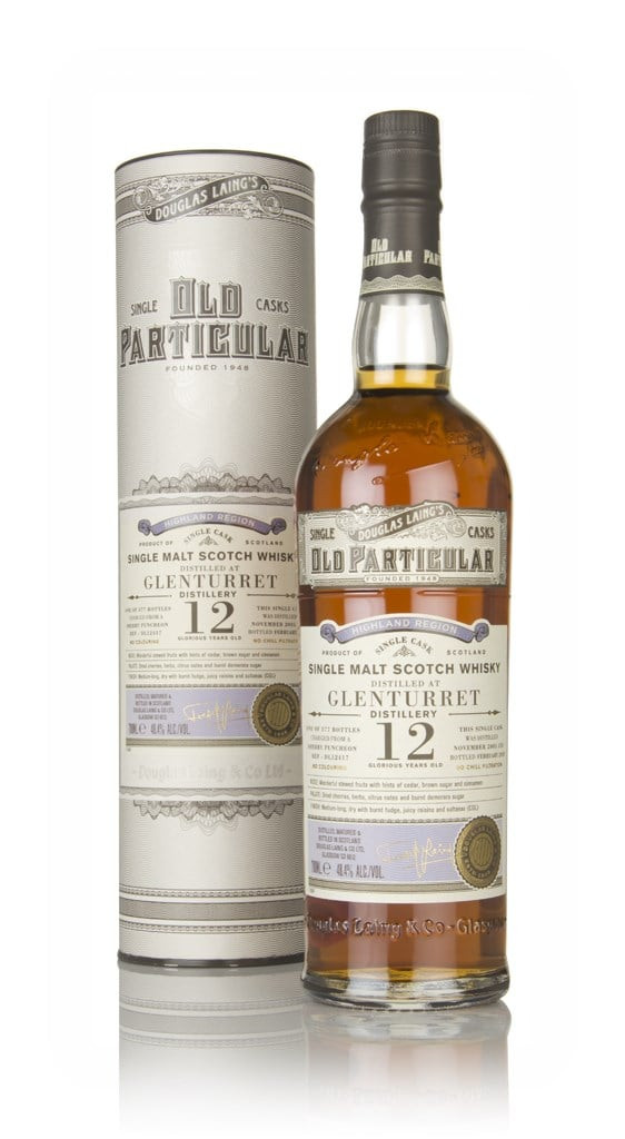 Glenturret 12 Year Old 2005 (cask 12417) - Old Particular (Douglas Laing) 70cl