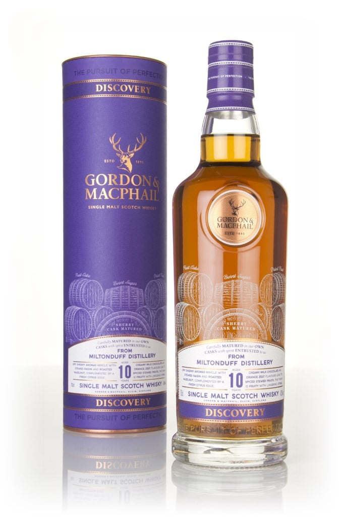 Miltonduff 10 Year Old - Discovery (Gordon & MacPhail) 70cl
