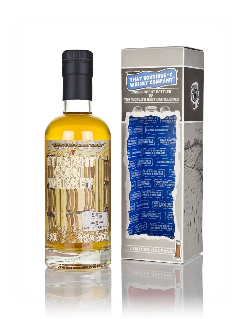 Heaven Hill Corn Whiskey 9 Year Old (That Boutique-y Whisky Company) 50cl