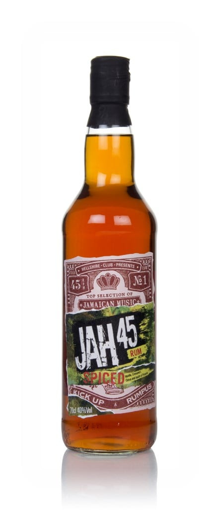 Jah45 Spiced Rum 70cl