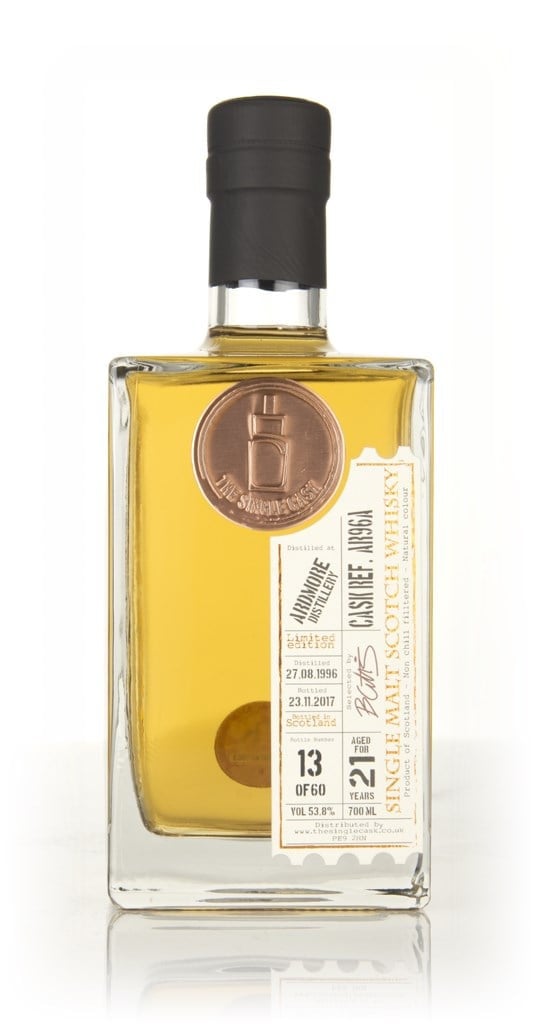 Ardmore 21 Year Old 1996 (cask AR96A) - The Single Cask 70cl