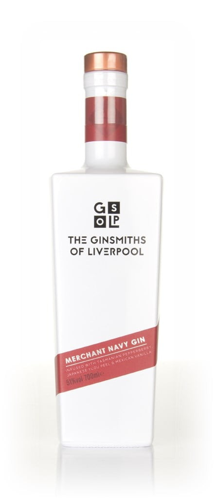 The Ginsmiths Of Liverpool Merchant Navy Gin 70cl