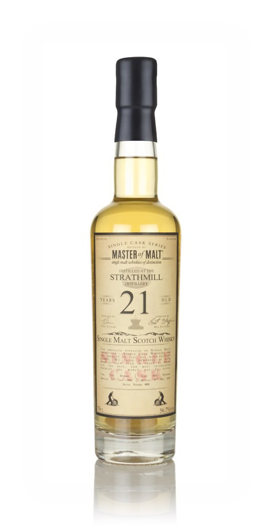 Strathmill 21 Year Old 1996 - Single Cask (Master of Malt) 70cl