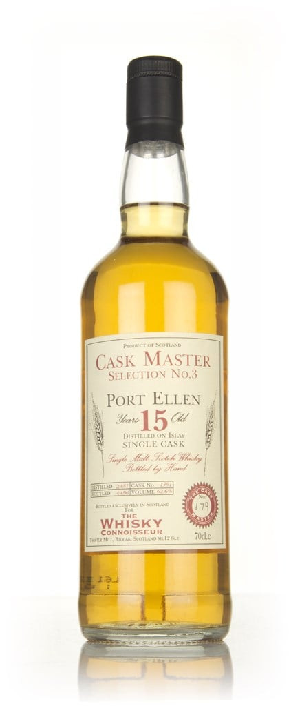 Port Ellen 15 Year Old 1981 (cask 1391) - Cask Master Selection No.3 (The Whisky Connoisseur) 70cl