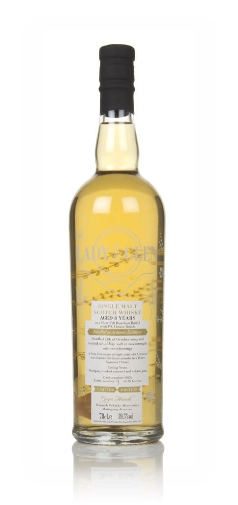 Ardmore 8 Year Old 2009 (cask 2615c) - Lady of the Glen (Hannah Whisky Merchants) 70cl