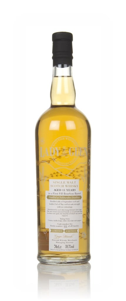 Tullibardine 11 Year Old 2006 (cask 617) - Lady of the Glen (Hannah Whisky Merchants) 70cl