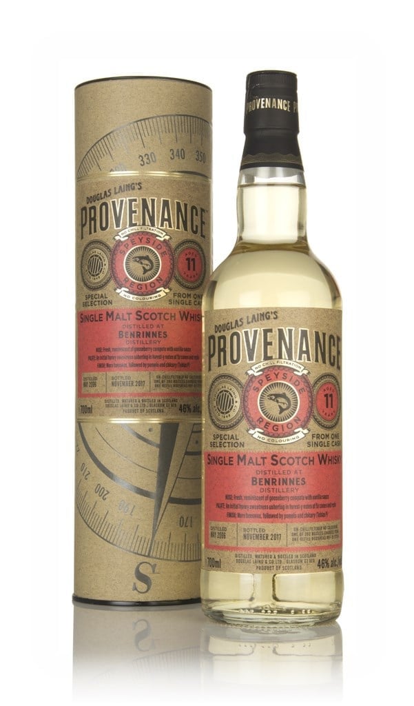 Benrinnes 11 Year Old 2006 (cask 12229) - Provenance (Douglas Laing) 70cl