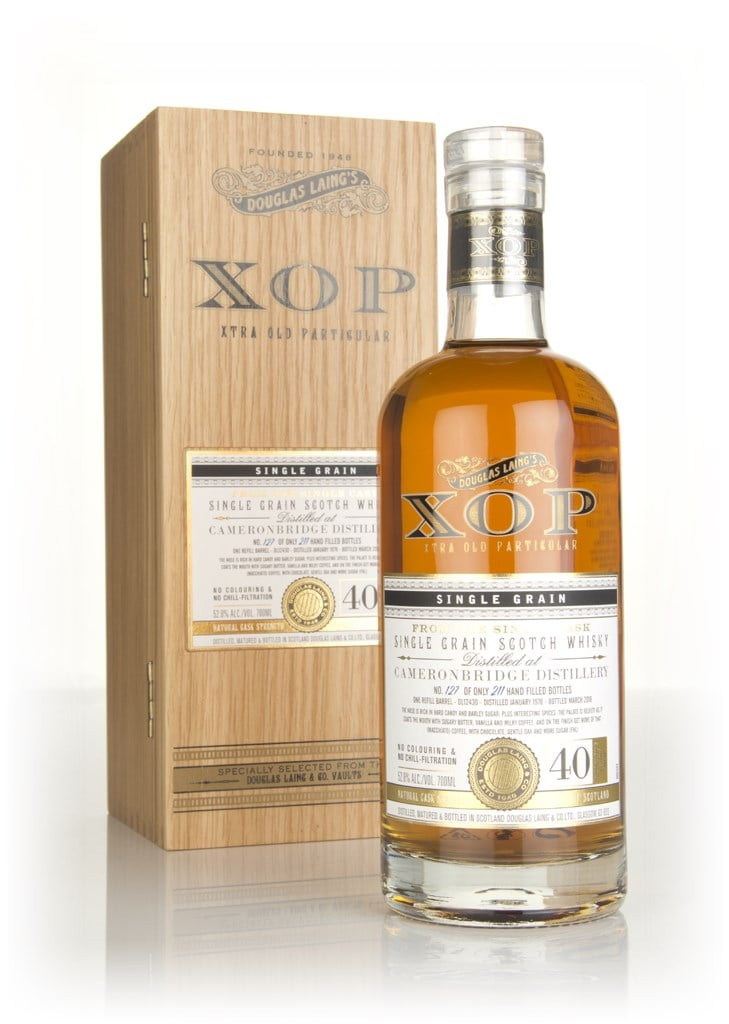 Cameronbridge 40 Year Old 1978 (cask 12430) - Xtra Old Particular (Douglas Laing) 70cl