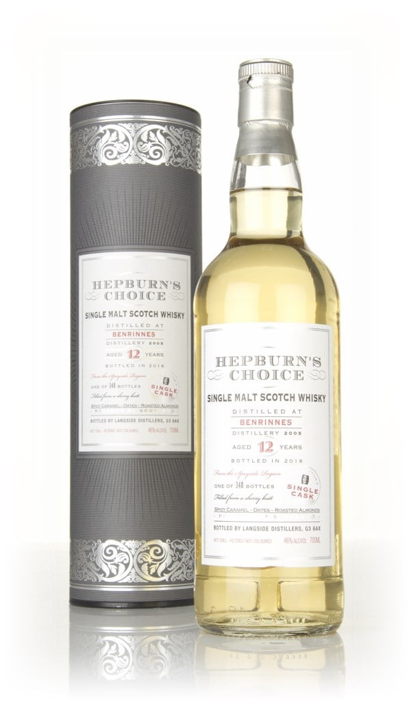 Benrinnes 12 Year Old 2005 - Hepburn's Choice (Langside) 70cl