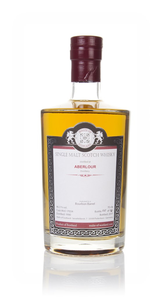 Aberlour 1990 (bottled 2017) (cask 17034) - Malts of Scotland 70cl