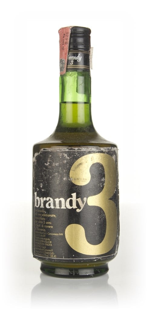 Bram 3 Year Old Brandy - 1970s 75cl
