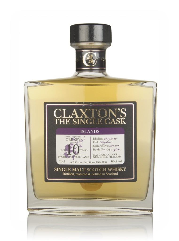 Orkney 10 Year Old 2007 - Claxton's 70cl