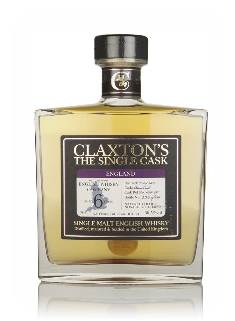 English Whisky Co. 6 Year Old 2011 - Claxton's 70cl