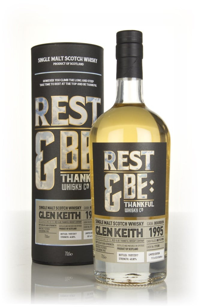 Glen Keith 21 Year Old 1995 (cask 171288) (Rest & Be Thankful) 70cl