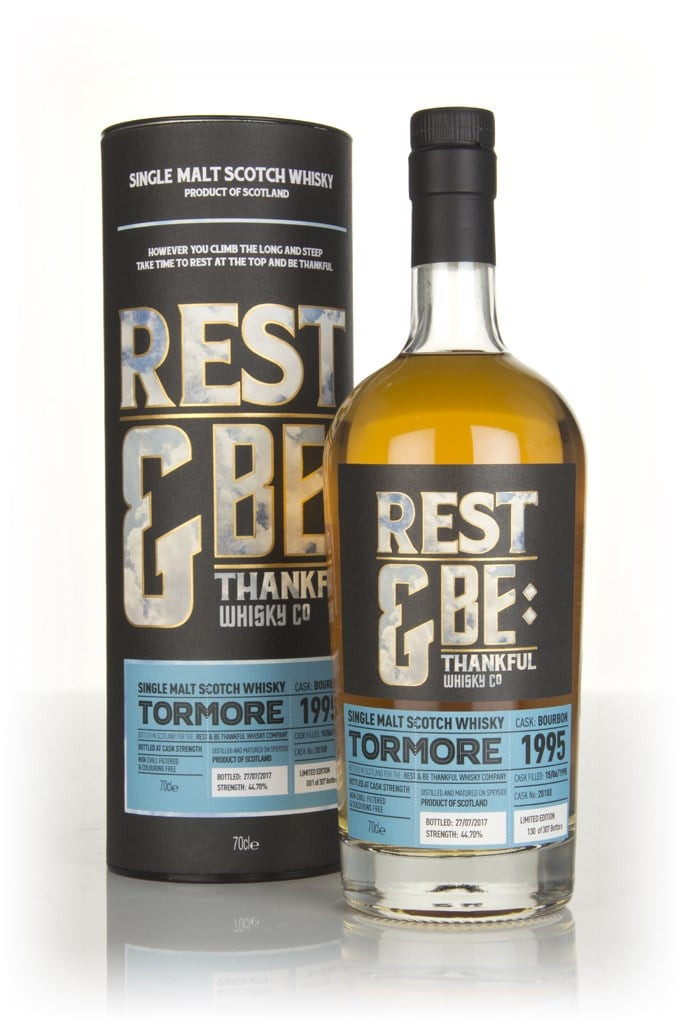 Tormore 21 Year Old 1995 (cask 20100) (Rest & Be Thankful) 70cl