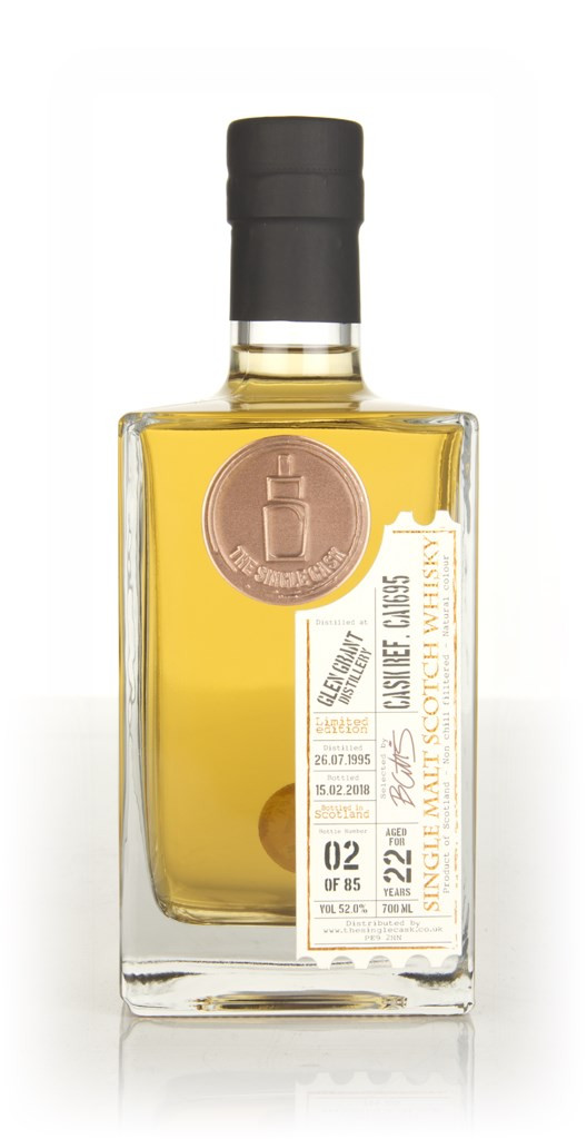 Glen Grant 22 Year Old 1995 (cask CA1695) - The Single Cask 70cl