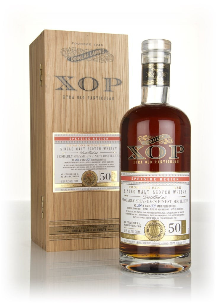 Probably Speyside's Finest Distillery 50 Year Old 1967 (cask 12418) - Xtra Old Particular (Douglas Laing) 70cl