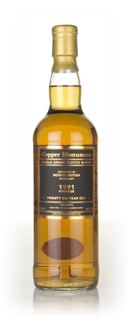 North British 26 Year Old 1991 (cask 239928) - Copper Monument 70cl