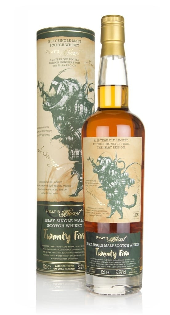 Peat's Beast 25 Year Old (52.2%) 70cl