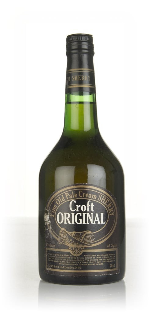 Croft Original Fine Old Pale Cream Sherry - 1970s 70cl