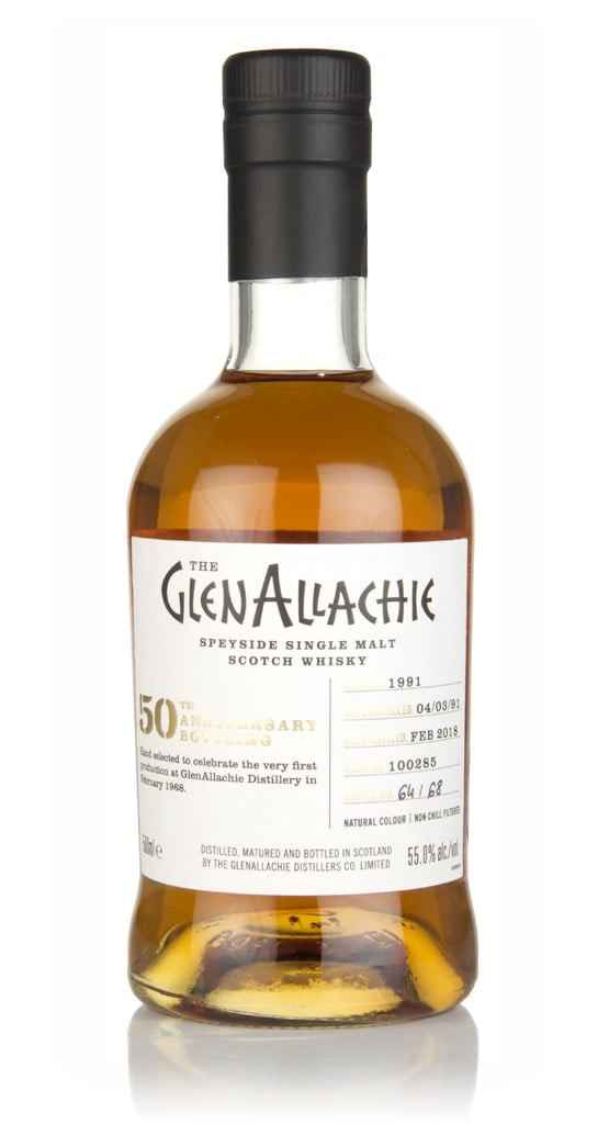 GlenAllachie 26 Year Old 1991 (cask 100285) - 50th Anniversary Bottling 50cl